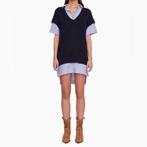STAUD Bridget Shirt Dress